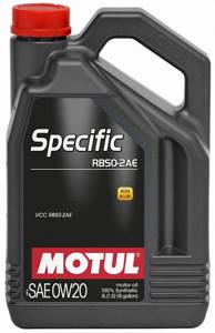 MOTUL SPECIFIC RBS0-2AE 0w20 5л. синтетика, нов. VOLVO, двиг. Drive-E, масло моторное